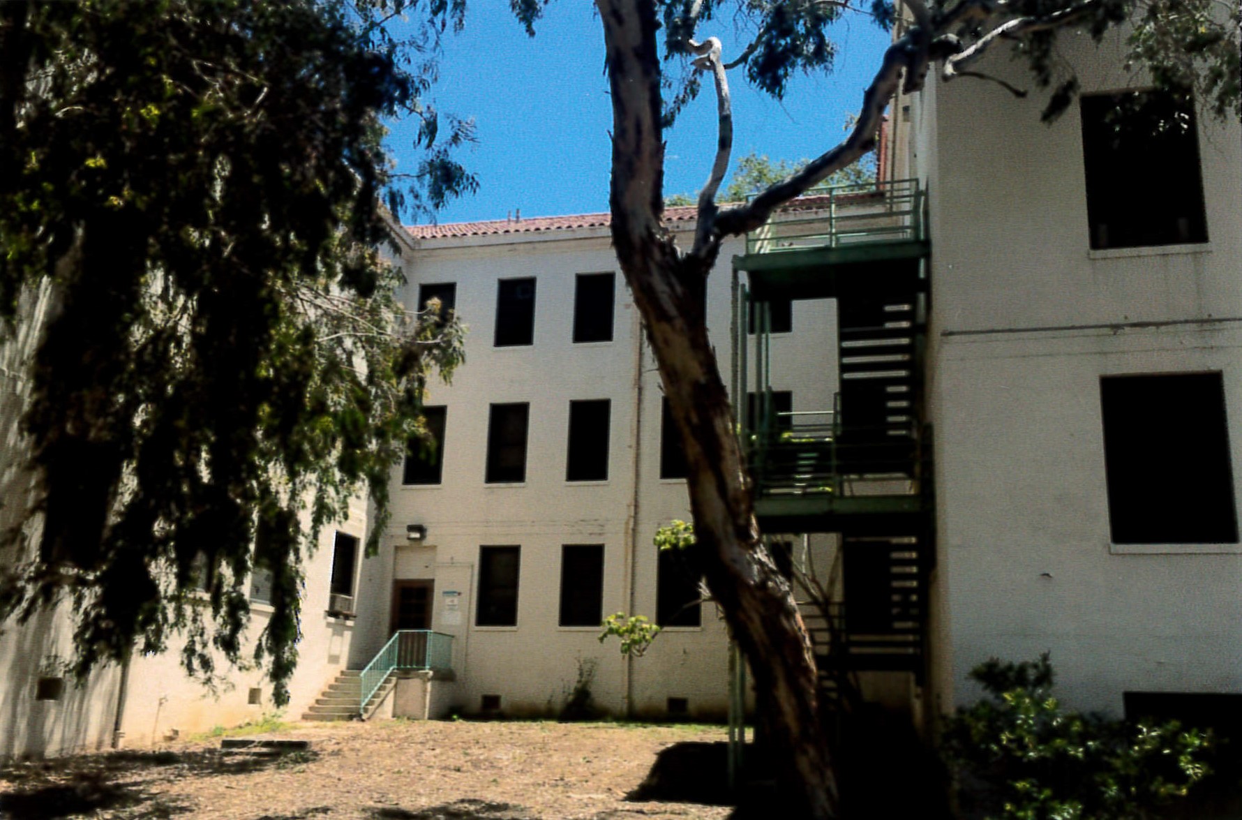 West elevation of Building 205